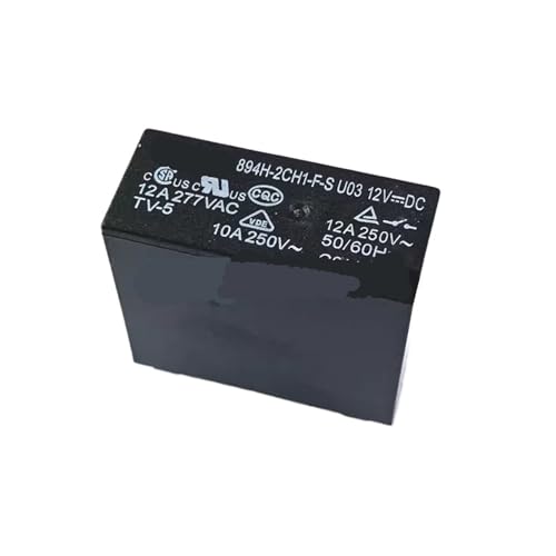 Relé 894-2AH1FC12VDC de 6 pines para control de circuitos de automoción