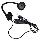 Aquarium LED Light,360° Rotation Decoration Lamp for Aquarium - Fish Tank Lamp Decoration | for Home Office Landscaping Bedroom Living Room Saltwater Freshwater