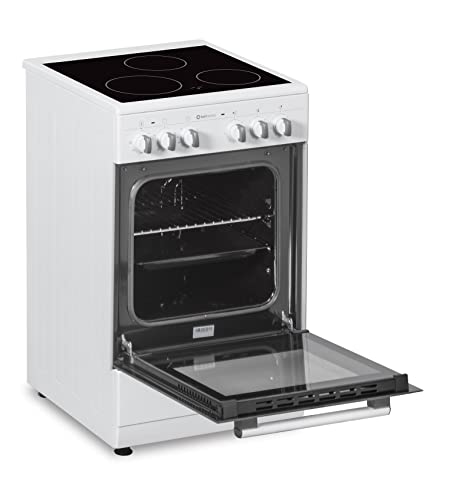 SOLTHERMIC VTC50BLANCA COCINA ELECTRICA VITROCERAMICA CON HORNO INCORPORADO/BLANCA/ANCHO 50 CMS / 3 FUEGOS/HORNO CON GRILL - imagen 4