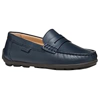 Geox J New Fast Boy A, Mocassino, Navy, 38 EU