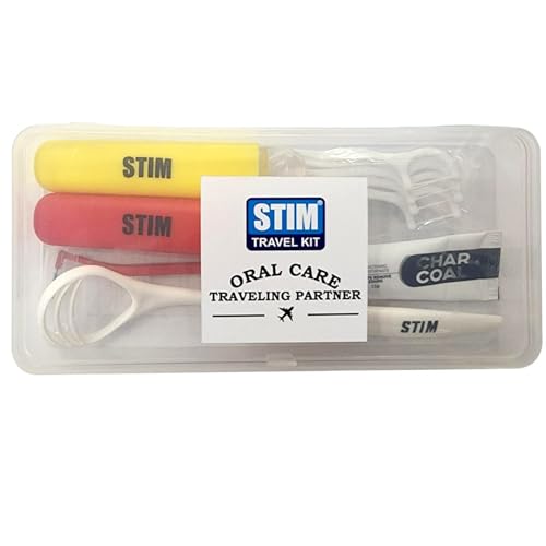 Green Velly Travel Kit : Complete Oral Care Kit | With Toothbrush, Toothpaste, Flosser, Tongue Cleaner and Interdental Brush