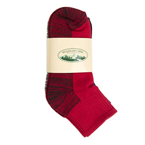 Women's Cushioned Ankle Socks Assorted Colors Size 9-11, 4 Pack3