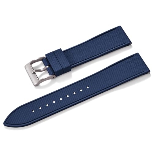 Image of WAMD Matrix FKM Rubber Watch Strap with Quick-Release Spring Bars