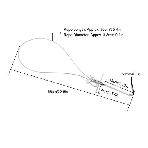 XPSSJMU Trappola in Acciaio Inossidabile