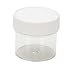 Vestil Wide-Mouth Plastic Jar 1 Oz Capacity
