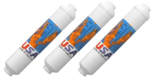 Filtro en línea de 10 x 2 pulgadas IPW Industries Inc Omnipure K2555-BB NPT de 1/4, 3 unidades 2