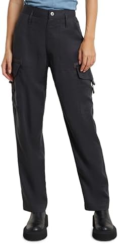 G-Star RAW Women's Pants Soft Outdoors Pant Wmn, Blau (Petrol D24598-D521-860), 28
