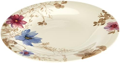 Villeroy & Boch Mariefleur Basic Breakfast Plate, 21 cm, Premium Porcelain, White/Multicoloured