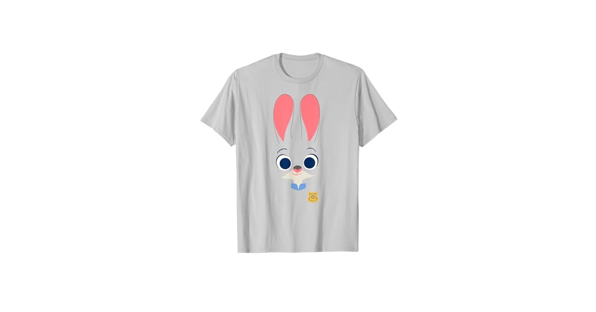 Amazon.com: Disney Zootopia Officer Judy Hopps Face T-Shirt