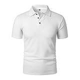 Men's Breeze Polo Shirts Beer Belly Breeze Short Sleeve...