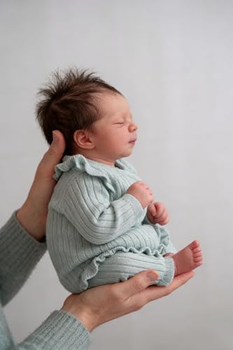 Muñeca Reborn Bebé de Tela 18 Pulgadas Realista miniatura 4