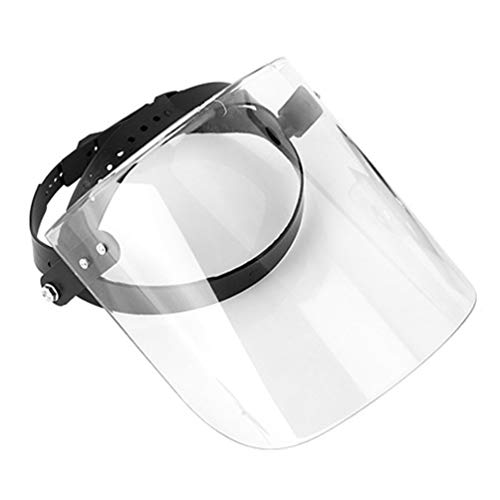 TENDYCOCO Safety Face Shield Full Face Shield Visor Transparent Face Guard Protective Headwear