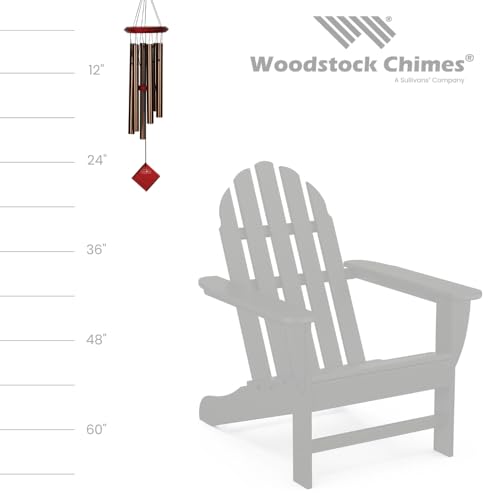 Woodstock Encore Collection Bronze Chimes of Pluto Windchime