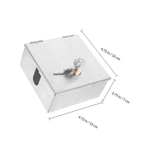 Boîte de jonction électrique extérieure avec serrure en acier - 2