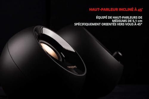 CREATIVE Pebble Plus 2.1 Haut-parleurs de Bureau alimentés par USB avec Caisson de Basses Puissant et Pilotes de Champ lointain, Puissance Totale jusqu'à 8 W RMS pour Ordinateurs PC et Ordinateurs – vue 3