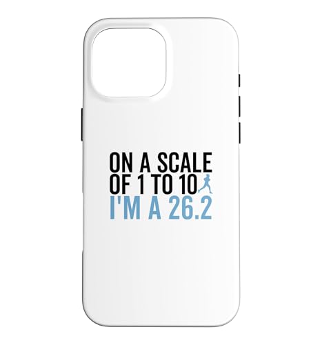 On A Scale 1 to 10 I'm A 26.2 �ʔ����}���\�������i�[ �X�}�z�P�[�X iPhone 16 Pro Max �p