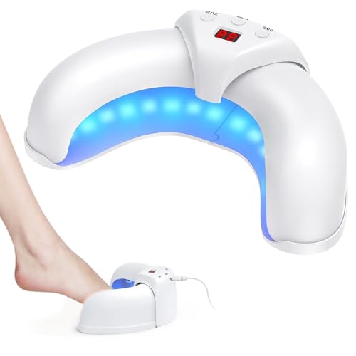 Nail Fungus Laser Device for Fingers, Nail Fungus Treatments for Toenail, Nail Light Fungal Device for Damaged Discolored ils, Toe Fungus with 905nm Infrared Light