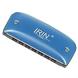 Kisangel 7-Hole D Key Harmonica for Beginners and Adults Professional Blues Mouth Organ Colorful Design Musical Instrument for Students and Music Lovers