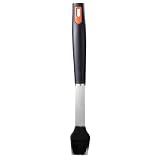 Amig - Pinceau en Silicone pour Barbecue - 34 cm - Vert - Manche en Acier Inoxydable - Cui...