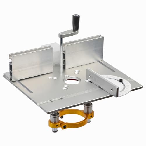 Aluminium Router Table Insert Plate with Lift