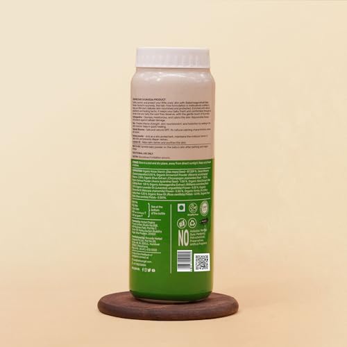Image of Talc Free Baby Powder - For Babies & Kids, Baby Powder For Kids, Baby Skin Care, Hypoallergenic, Talc Free Powder, Heals Diaper Rashes, Quick Moisture Absorbing, 100 GM (Pack of 2)