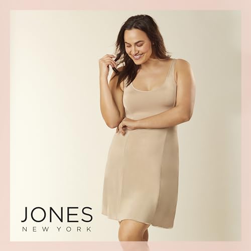 Image of Jones New York Women's Silky Touch inch38 Sleeveless Anti-cling Full Slip