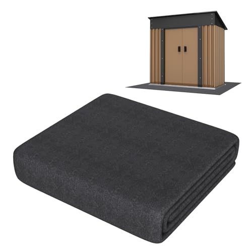 TRINEAR Outdoor Storage Shed Mat 6.2x4 FT, Waterproof Storage Shed
