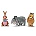 Disney Store Official Winnie The Pooh Figure Set – 7 Fully Sculpted Disney Figures Including Pooh Bear, Piglet, Tigger, Eeyore & More in Double-Tiered Box with Scenic Backgrounds