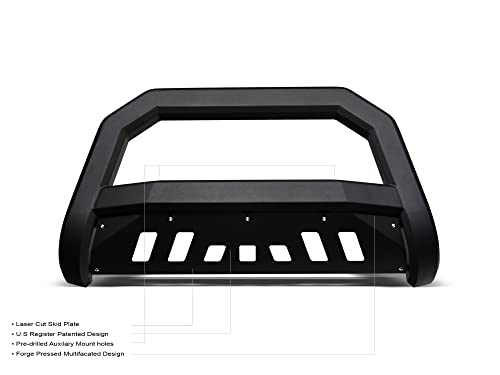 Image of Armordillo 8715475 AR Series Bull Bar - Matte Black Fits 2007-2021 Toyota Tundra / 2008-2021 Sequoia