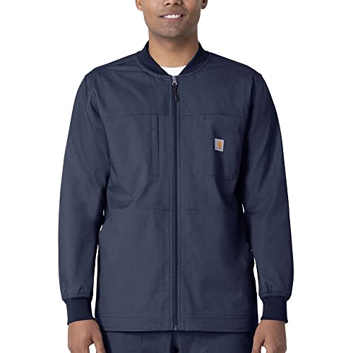 Image of Carhartt Scrubs C81418 Men's Rugged Flex Modern Fit Ripstop Utility Ja