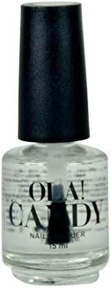 Top Coat Nail Polish, Glossy Finish, Transparent, 15 Ml
