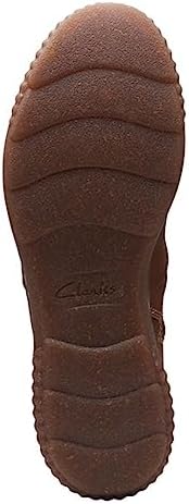 Clarks Women's Caroline Rae Ankle Boot, Dark Tan Leather, 7 | Image 7