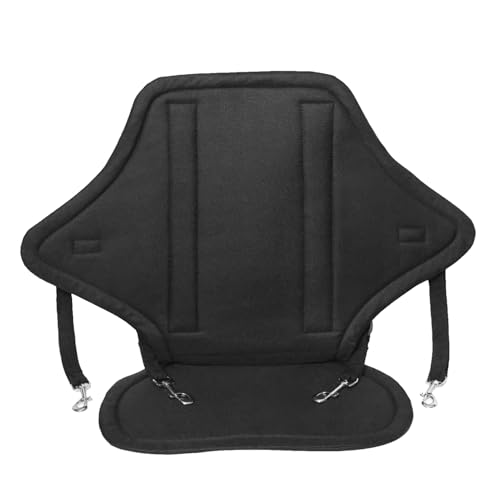 Asientos ajustables para kayak, asiento de tabla de remo, silla cómoda ajustable desmontable con bolsa de almacenamiento para hombres, niños y mujeres, equipo de, kayak, tabla de remo