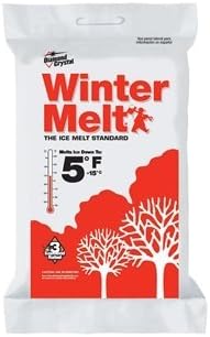 Review Diamond Crystal Winter Melt Rock Salt Ice Melter 50 Pounds