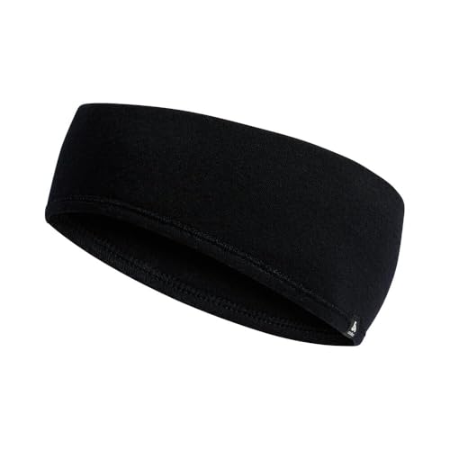 Bandeau Odlo Merino Warm pour ski randonnée et running hivernal noir