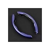  Couvre Volant Voiture Couverture De Volant De Voiture, pour Peugeot 208 308 2008 3008 5008 108 107 pour RCZ 4008 207 407 408 508 106 206 301 601 4008 Housse Volant (Color : Bleu)