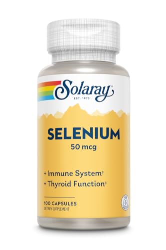 Solaray Selenium 50 mg | Selenio | 100 VegCaps