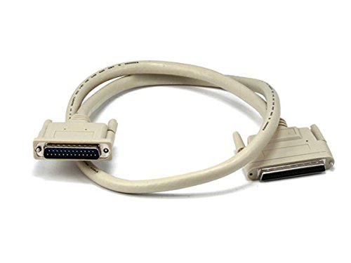 Monoprice HPDB68 M/DB25 M SCSI Cable, Screw - 3ft [Electronics]