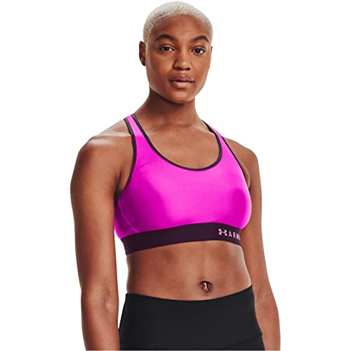 Image of Under Armour Women's Armour Mid Heathered Sports Bra
