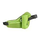 EASTALOLO Running Belt Hydration With Water Bottle Holder, Multifunctional Waterproof Reflective Waist Pouch, Running Belt For Men And Women Compatible For Phone Sports Pack (Green)