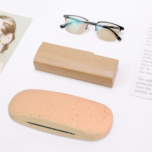 Image of PERFECTSIGHT Hard Shell Eyeglasses Case, Kawaii Protective Glasses Case for Kids, Cute Eyeglass Case for Women Men Girls