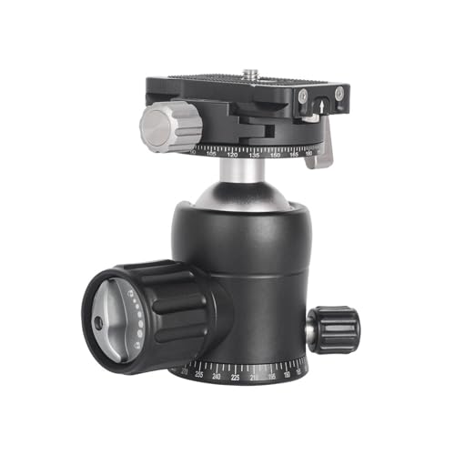 Tête de trépied panoramique rotative 360 pour téléobjectif et macro