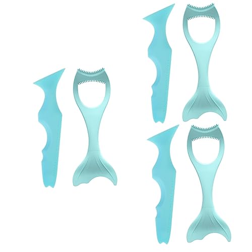 Pochoirs silicone pour eyeliner FRCOLOR x6 avec applicateur ombre à paupières