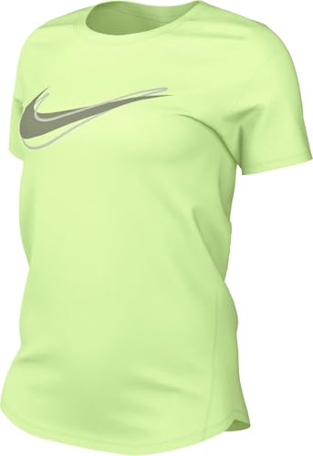 Nike One Swoosh haut de running manches courtes Barely Volt HJ2204-701