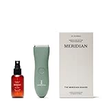 MERIDIAN - The Complete Package: Includes Men’s Waterproof Electric Below-The-Belt Trimmer and The Spray (50 mL…