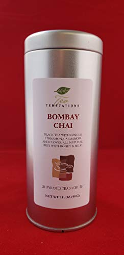 Té Bombay Chai en Sachets Piramidales 2 latas miniatura 1