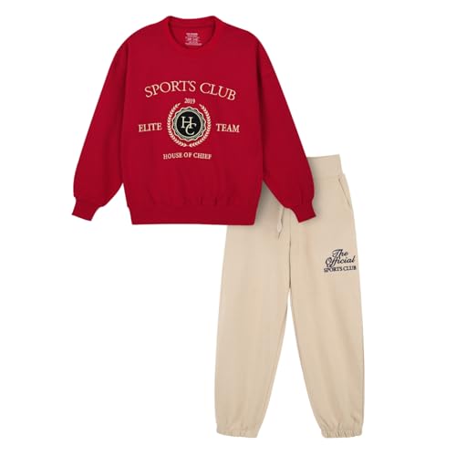 Image of Nap Chief Kids Cotton Printed Co ord Set for Boys & Girls, Sweatshirt And Joggers Clothing Set for Casual Wear