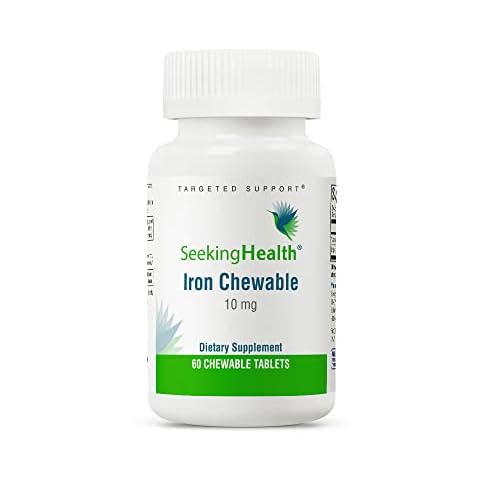 Seeking Health Optimal Iron Chewable Supplements Cover