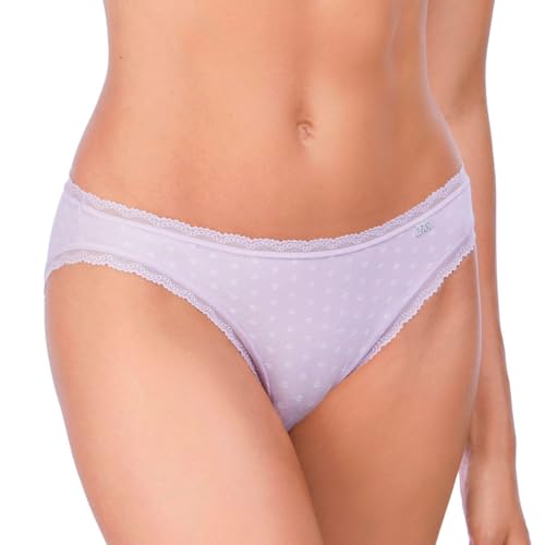 AVET - 33014 Braga Mujer Algodon Lycra Estampada Color: Malva Talla: M