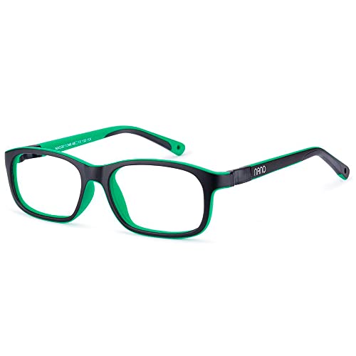 Lunettes Arcade 3.0 Nano Vista monture flexible et incassable bicolore noir mat